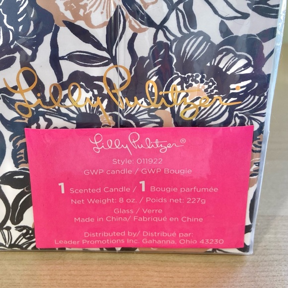 Lilly Pulitzer GWP Candle Onyx Peony Party NEW - Picture 9 of 11